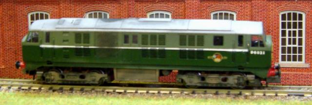 Class 29 Diesel in green livery