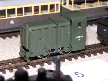 Rear view Dick Kerr petrol electric locomotive