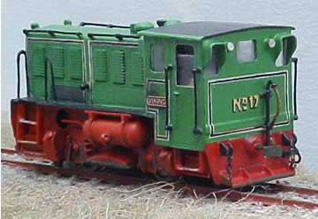 Isle of Man Viking Diesel Locomotive