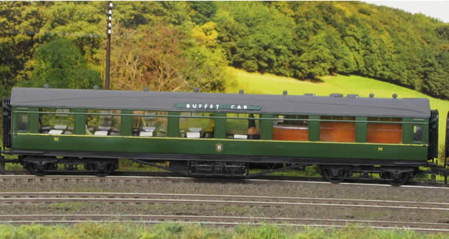 Northern Counties Committee - NCC - Dia B4 NAE Buffet Car No 90