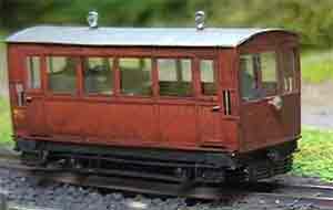 West Clare Drewry Diesel Railcar in 3mm Scale