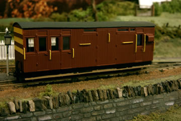 South African Railways Guards Van by Ian Turner