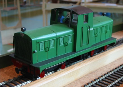 Image of West Clare "Walker" Diesel in 7mm scale